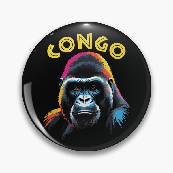 Item preview, Colorful Gorilla - Congo designed and sold by TMBTM.