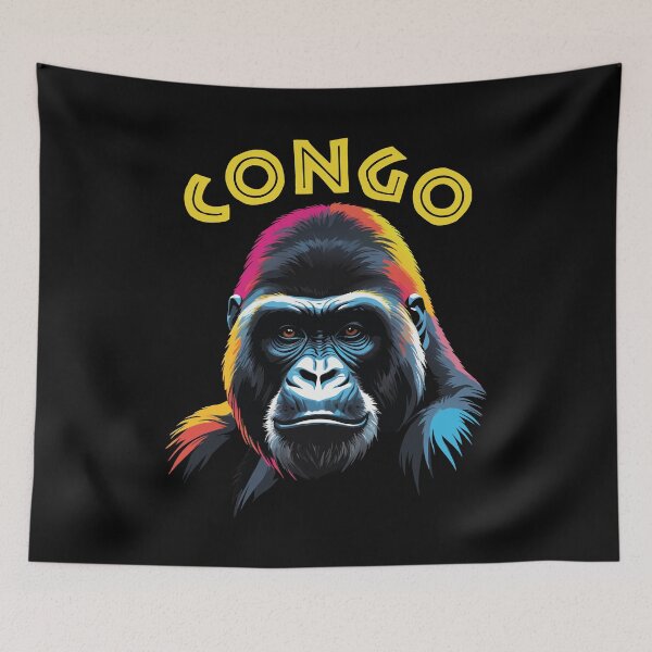 Item preview, Colorful Gorilla - Congo designed and sold by TMBTM.