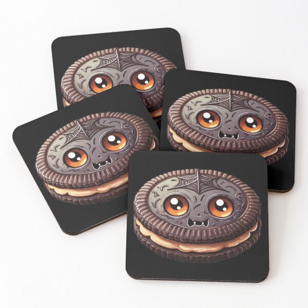 Item preview, Spooky chocolate cookie designed and sold by SpookyKawaiiPrt.