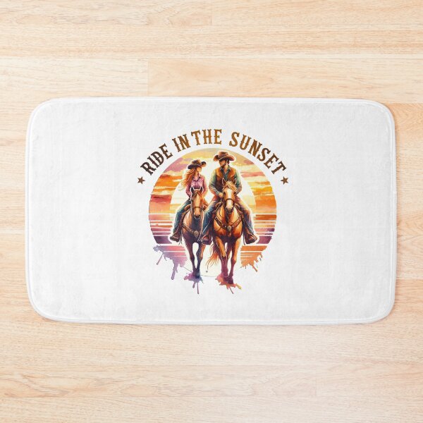 Item preview, ✨Ride in the Sunset – Cowboy on Horse at Sunset Design for Apparel, Mugs, Stickers & More designed and sold by artedigital99.