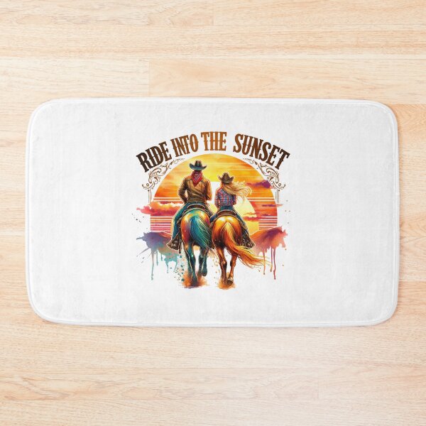 Item preview, ✨Ride in the Sunset – Cowboy on Horse at Sunset Design for Apparel, Mugs, Stickers & More designed and sold by artedigital99.