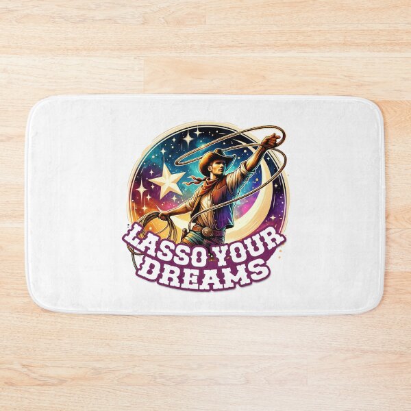 Artikelvorschau, ✨Lasso Your Dreams – Cowboy-Lasso-werfendes Design für Kleidung, Tassen, Aufkleber und mehr entworfen und verkauft von artedigital99.
