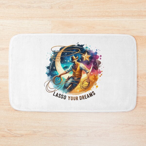 Artikelvorschau, ✨Lasso Your Dreams – Cowboy-Lasso-werfendes Design für Kleidung, Tassen, Aufkleber und mehr entworfen und verkauft von artedigital99.