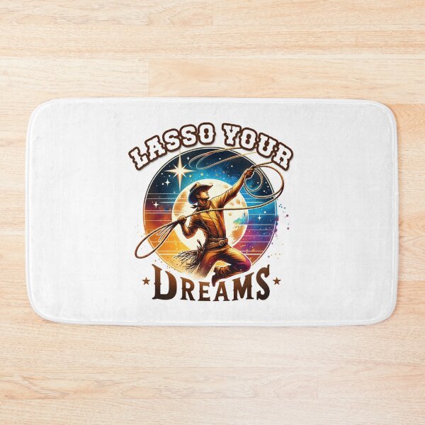 Artikelvorschau, ✨Lasso Your Dreams – Cowboy-Lasso-Werfen-Design für Bekleidung, T-Shirts, Tassen, Aufkleber und mehr entworfen und verkauft von artedigital99.