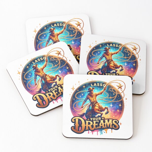 Item preview, ✨Lasso Your Dreams – Cowboy Throwing Lasso Design for Apparel, T-shirts, Mugs, Stickers & More designed and sold by artedigital99.