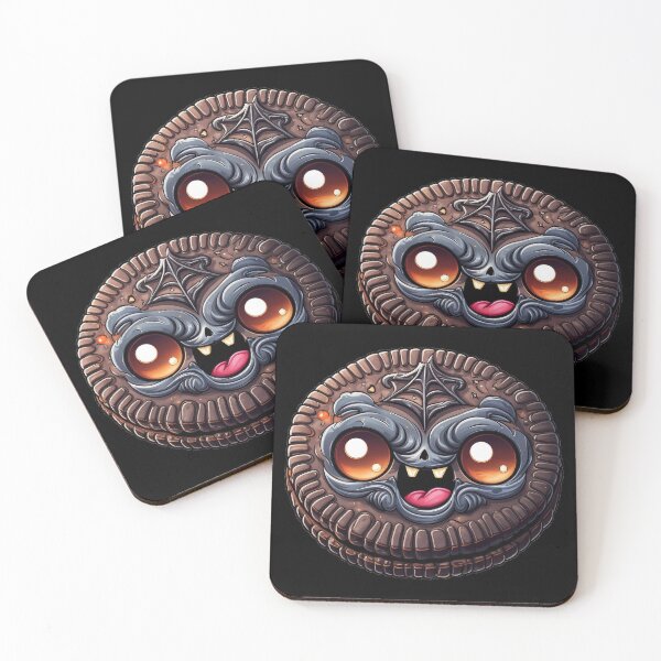 Item preview, Evil chocolate cookie designed and sold by SpookyKawaiiPrt.