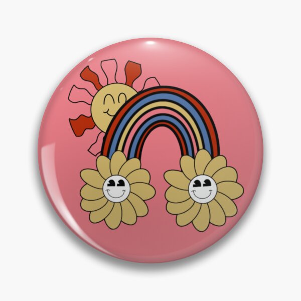 Item preview, Groovy Rainbow With Sun designed and sold by OldSoulKraft.