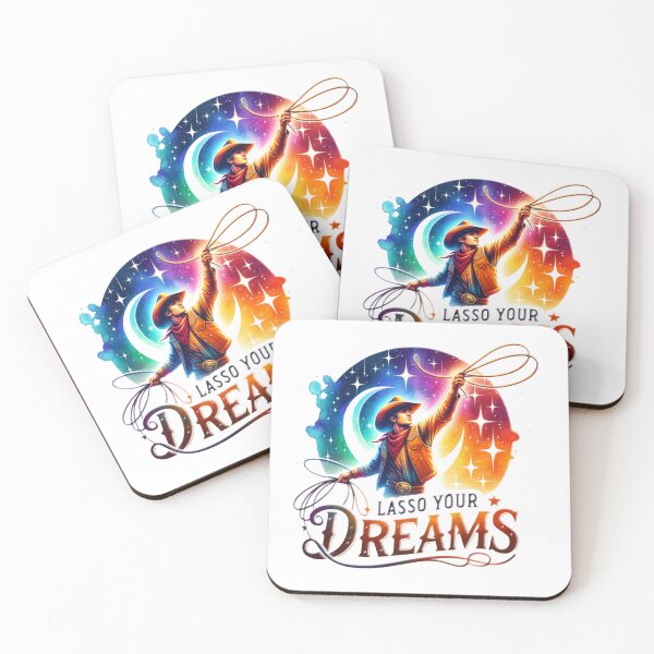 Item preview, ✨Lasso Your Dreams – Cowboy Throwing Lasso Design for Apparel, T-shirts, Mugs, Stickers & More designed and sold by artedigital99.