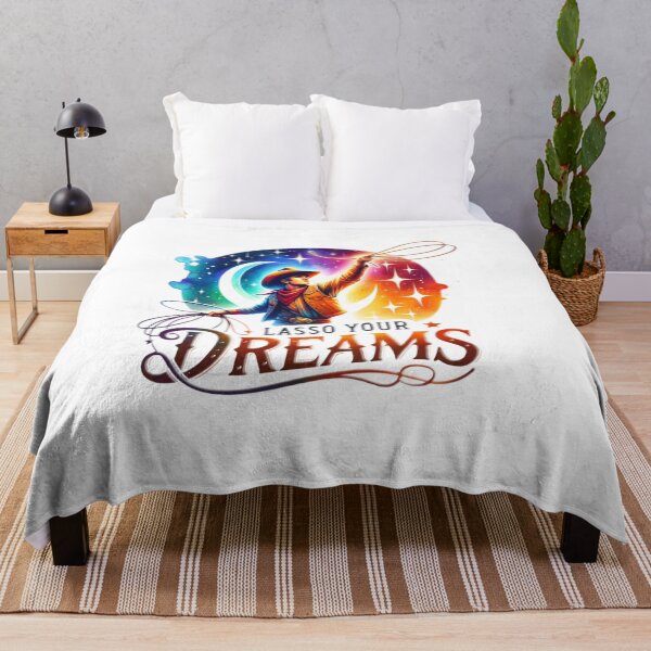 Item preview, ✨Lasso Your Dreams – Cowboy Throwing Lasso Design for Apparel, T-shirts, Mugs, Stickers & More designed and sold by artedigital99.