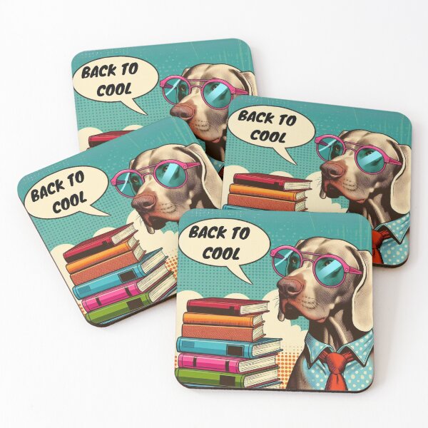 Item preview, Back to COOL, Funny School Starting Weimaraner Retro Design, Nr. 89 designed and sold by WeimTrails.