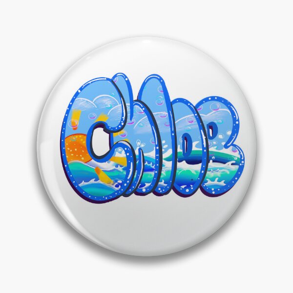 Item preview, Chloe popular girls women first name personalized ocean beach waves theme custom first name gifts for Chloe designed and sold by Artonmytee.