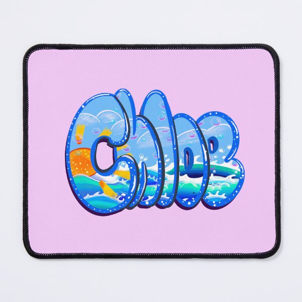 Item preview, Chloe popular girls women first name personalized ocean beach waves theme custom first name gifts for Chloe designed and sold by Artonmytee.