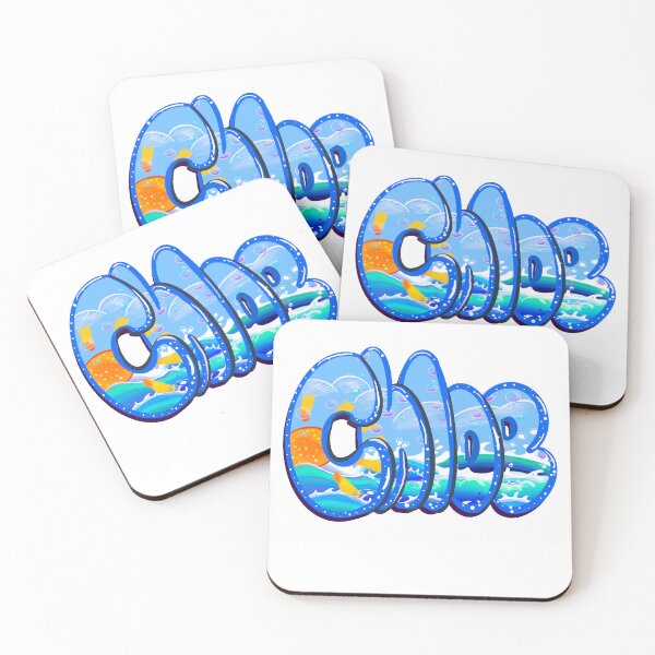 Item preview, Chloe popular girls women first name personalized ocean beach waves theme custom first name gifts for Chloe designed and sold by Artonmytee.