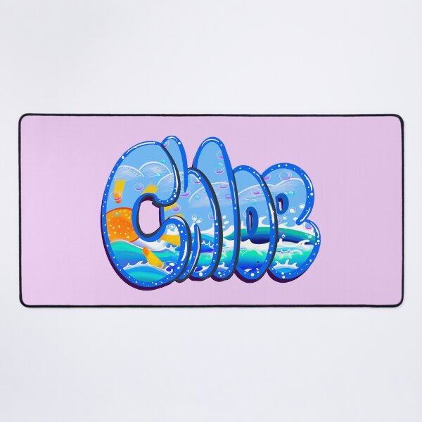 Item preview, Chloe popular girls women first name personalized ocean beach waves theme custom first name gifts for Chloe designed and sold by Artonmytee.