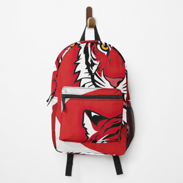 Item preview, Sticker T-Shirt Design Trending: Fierce Red Tiger designed and sold by ForeverPrintsOK.