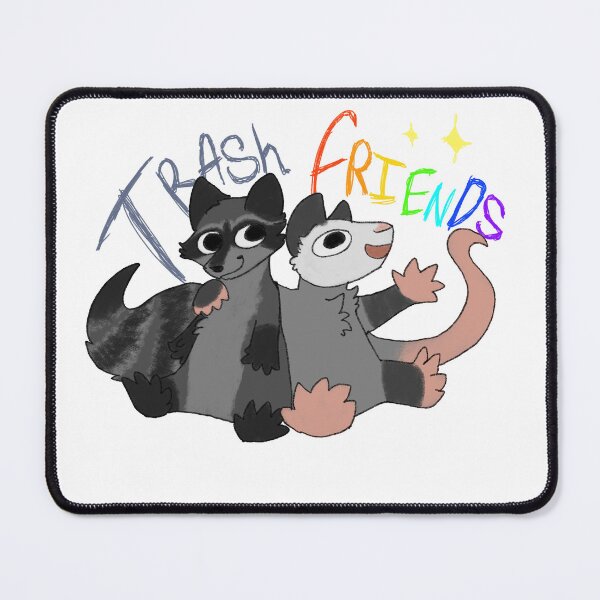 Item preview, Trash friends, opossum and raccoon designed and sold by BeeTheDragon-1.