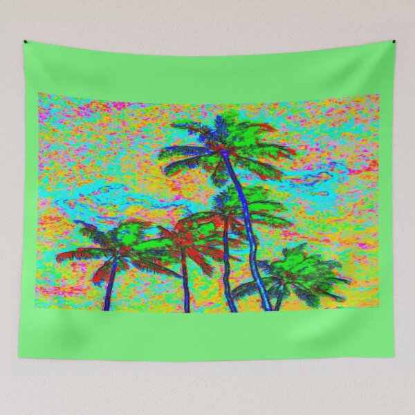 Item preview, Leahi Park Tropical Trees and Sky designed and sold by R-F-B.