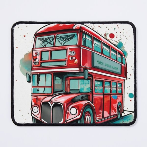 Item preview, Red Double Decker London Bus designed and sold by DeeCeeFashion.