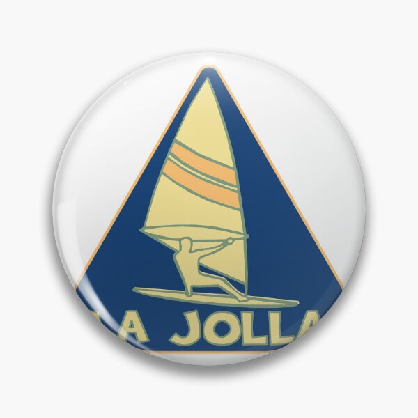 Item preview, La Jolla California Surf Decal designed and sold by Decal Mania.