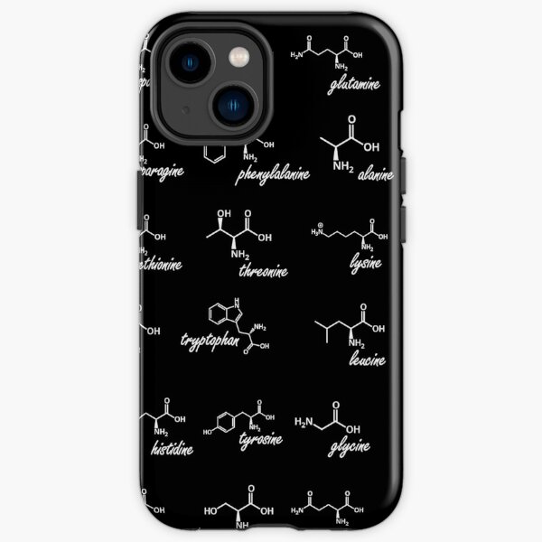 AMINO ACID CHEM STRUCTURE iPhone Case