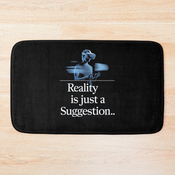 Item preview, Reality is Just a Suggestion VR Tee designed and sold by Kuczyn.