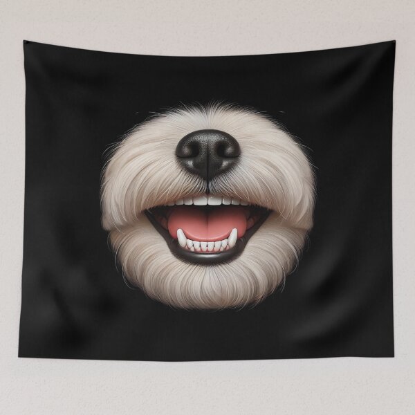Item preview, Smiling Maltipoo Funny Gifts designed and sold by DiySystem.