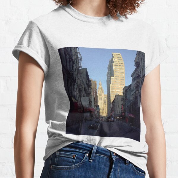 Apartament, #Apartment,  Building function, #Building #function, New York, Manhattan, Chamber Street, #NewYork, #Manhattan, #ChamberStreet Classic T-Shirt