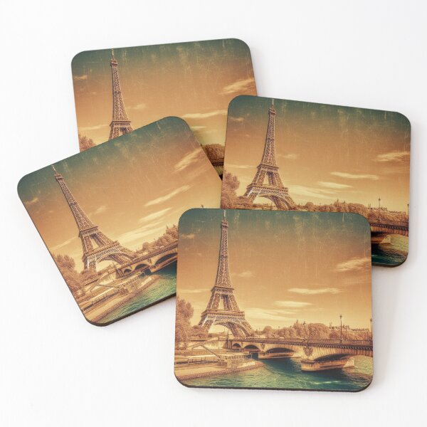 Item preview, Vintage Eiffel Tower Landscape  designed and sold by DeeCeeFashion.