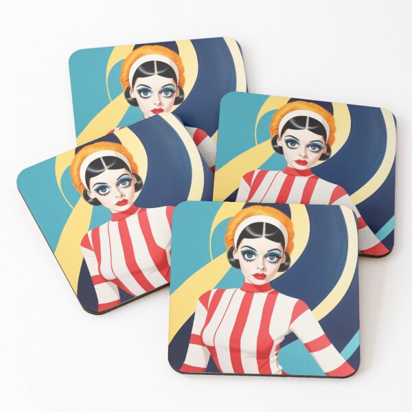 Item preview, 50s mod girl  designed and sold by Roxburylane.
