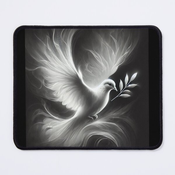 Item preview, Ethereal White Dove designed and sold by Blink Art Studio.