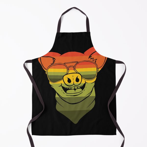 Item preview, Cool Pig Retro Funny Pig Lover Farmer Retro designed and sold by smartrocket.