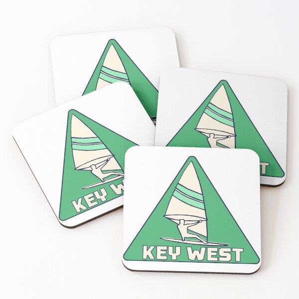 Item preview, Key West Florida Surf Decal designed and sold by Decal Mania.