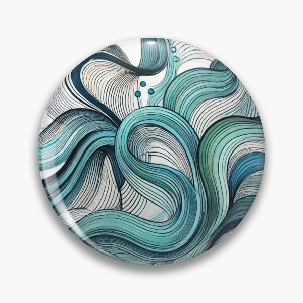 Item preview, Abstract Waves designed and sold by FusiTink.