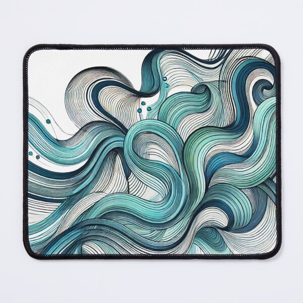 Item preview, Abstract Waves designed and sold by FusiTink.