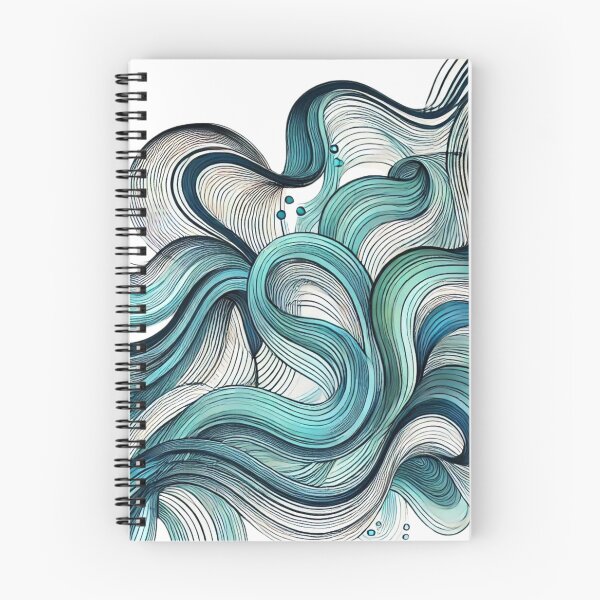 Item preview, Abstract Waves designed and sold by FusiTink.