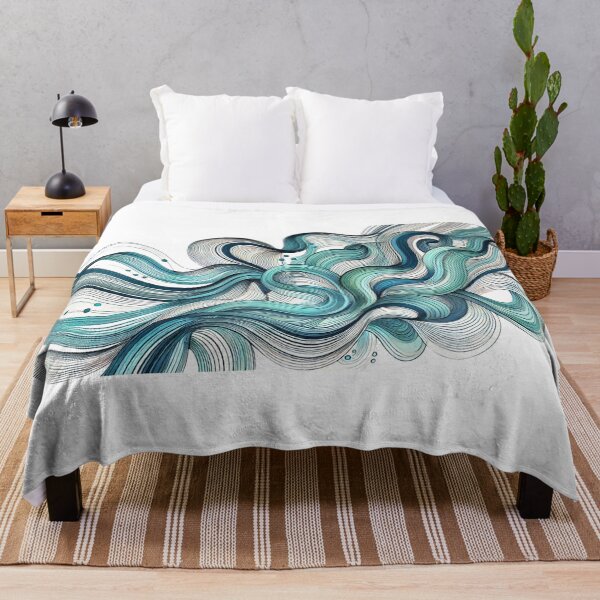 Item preview, Abstract Waves designed and sold by FusiTink.
