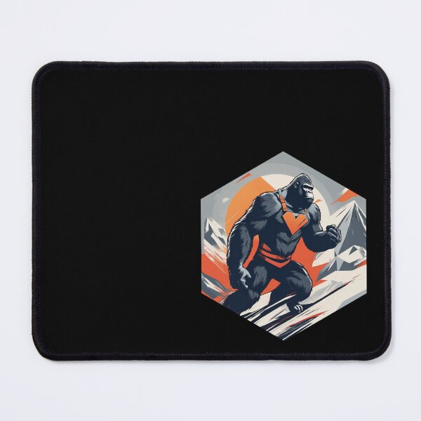 Item preview, Gorilla Superhero at the Slope designed and sold by AbsoluteA.