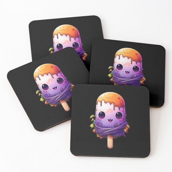 Item preview, Haunted purple popsicle designed and sold by SpookyKawaiiPrt.