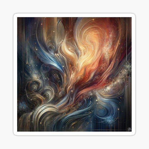 Stellar Veil Sticker