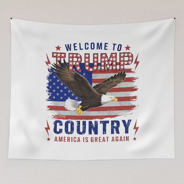 Item preview, Welcome to Trump Country | America is Great Again designed and sold by T3goods.