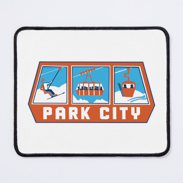 Item preview, Park City Utah Ski Decal designed and sold by Decal Mania.