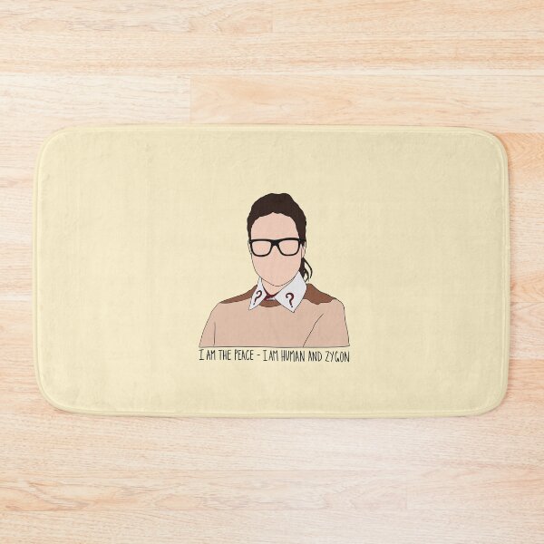 Item preview, "I Am The Peace - I Am Human And Zygon" Osgood Quote Print Design  designed and sold by abldesign.