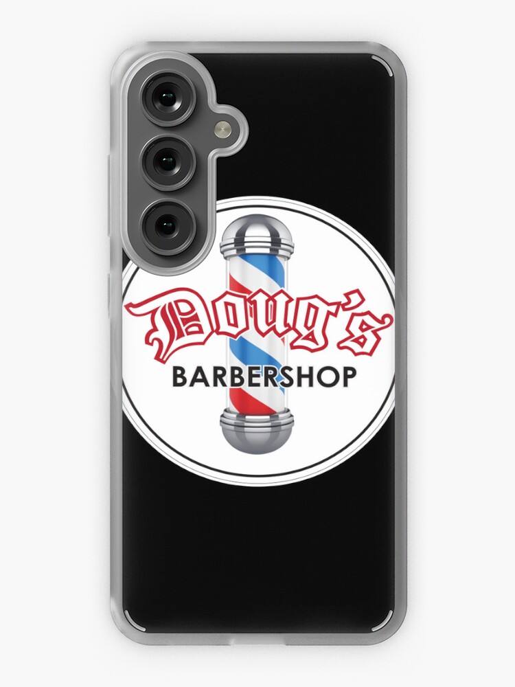 Thumbnail 1 of 4, Samsung Galaxy Phone Case, Doug's Barbershop Logo Phone Case designed and sold by DougsBarbershop.