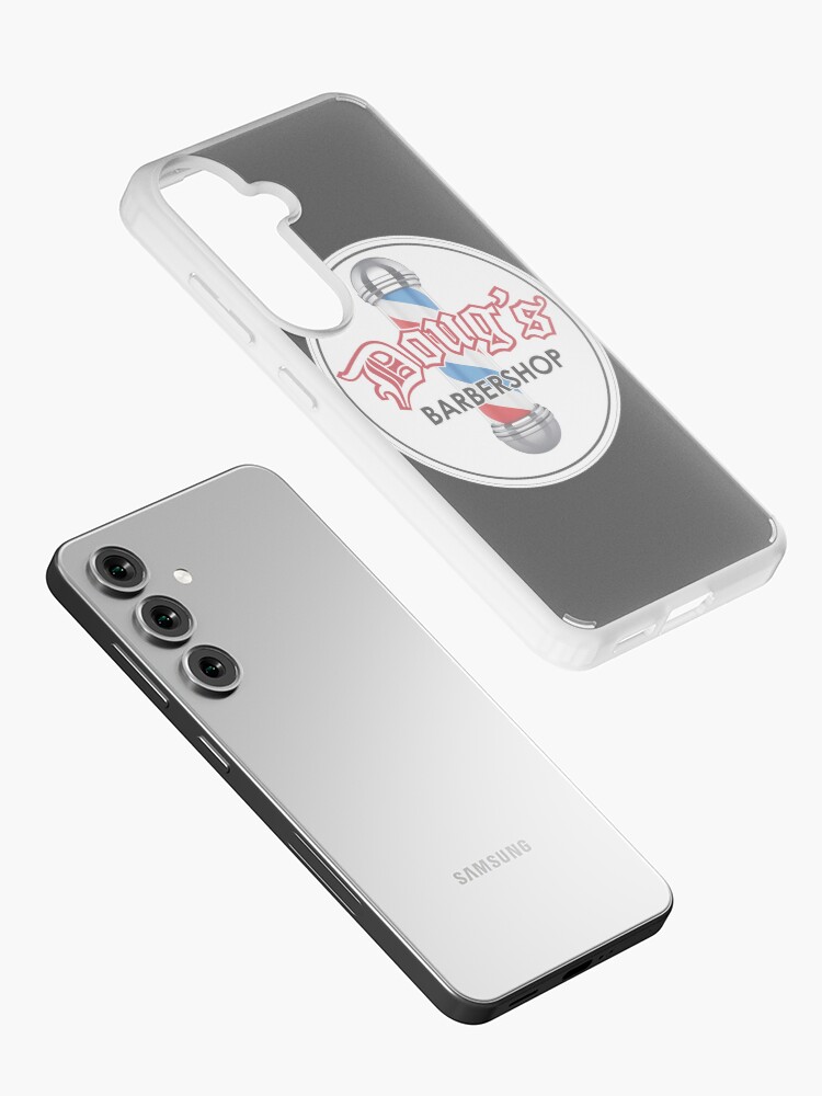 Thumbnail 2 of 4, Samsung Galaxy Phone Case, Doug's Barbershop Logo Phone Case designed and sold by DougsBarbershop.