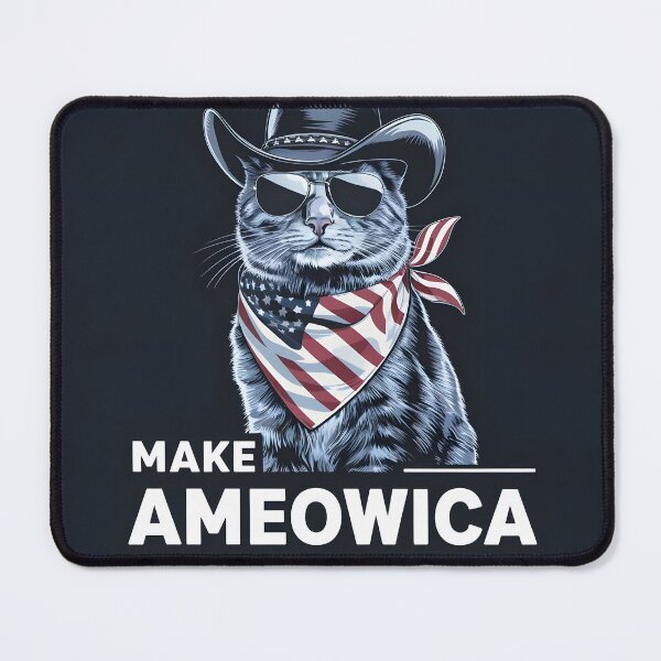 Item preview, Patriotic Purr-suasion, Make Ameowica Great Again designed and sold by DIUMERI.