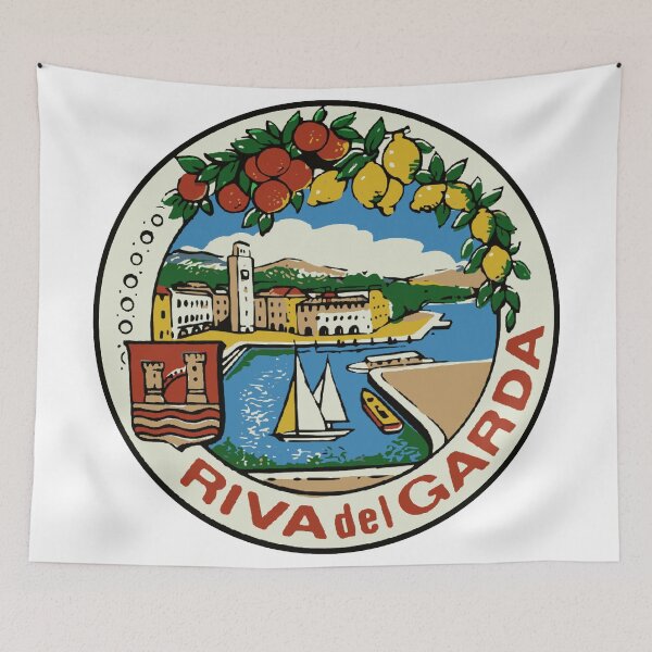 Item preview, Riva Del Garda Decal Sticker designed and sold by Decal Mania.