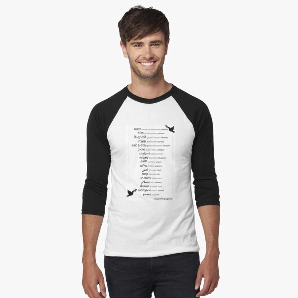 Item preview, Baseball ¾ Sleeve T-Shirt designed and sold by hucjlp.