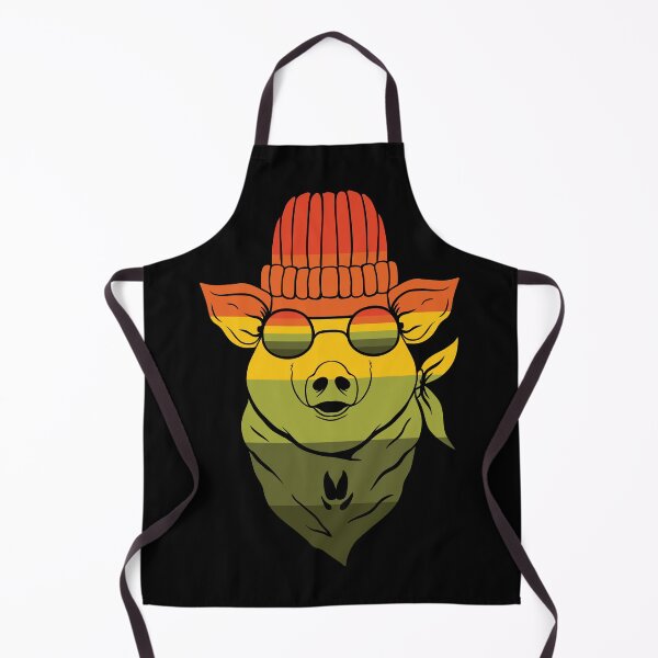 Item preview, Cool Pig Retro Funny Pig Lover Farmer Retro designed and sold by smartrocket.