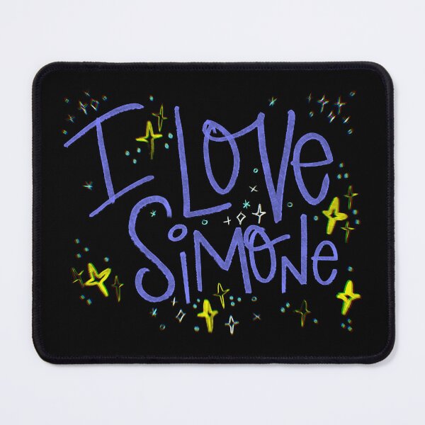 Item preview, I LOVE SIMONE NAME PURPLE designed and sold by GIVENGRACE.ART.