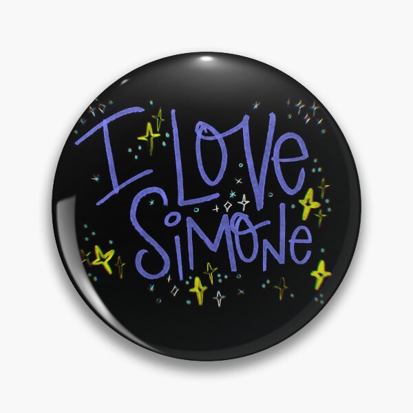 Item preview, I LOVE SIMONE NAME PURPLE designed and sold by GIVENGRACE.ART.